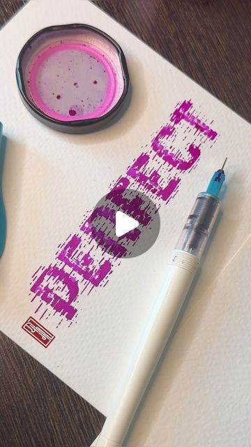 Yogi Velicharla on Instagram: "IM-PERFECT #imperfect .. #embraceyourimperfections  .. Used pilot parallel pen 4.5mm with inks by @syahico  .. .. #perfect #dispersioneffect #glitcheffect #keepwriting #broadedgecalligraphy #lettering #calligraphy #calligraphymasters #indiancalligraphers #logodesigns #logoinspirations #logodesigner" Pilot Parallel Pen Calligraphy, Parallel Pen Calligraphy, Pilot Parallel Pen, Pen Calligraphy, Glitch Effect, Lettering Calligraphy, July 28, Calligraphy, Art Inspiration