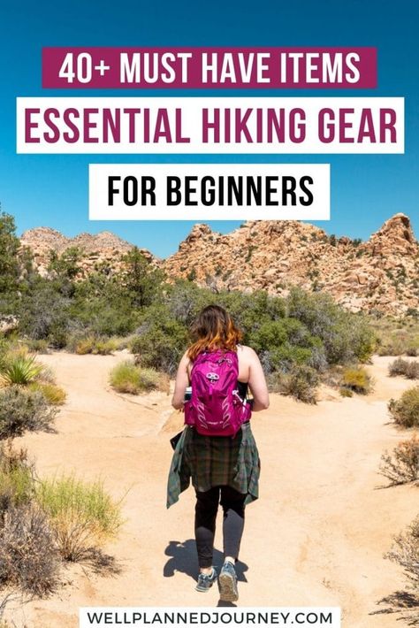 Get your free, printable hiking gear packing list for summer! This ultimate guide covers the best hiking gear products for beginners, including the best picks for women and for beginners! You'll read about the 10 hiking essentials, the best day hiking clothes, and other non-essentials that make hikes even better. Read now to get your free, printable packing list to help you prepare for your next hike! Hiking Gear Checklist | Hiking Gear Packing List Summer Hiking Bag Essentials Packing Lists, Hiking Essentials Daypack, Backpacking List For Women, Day Hiking Essentials, Hiking Must Haves Women, What To Wear Hiking Summer, Hiking Essentials Packing Lists, Best Hiking Clothes For Women, Hiking Essentials For Women