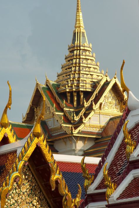 Asian Fairy, Thai Architecture, Monument Architecture, Grand Palace Bangkok, Architecture 101, Classical House, Grand Palace, Asian Architecture, Thai Art