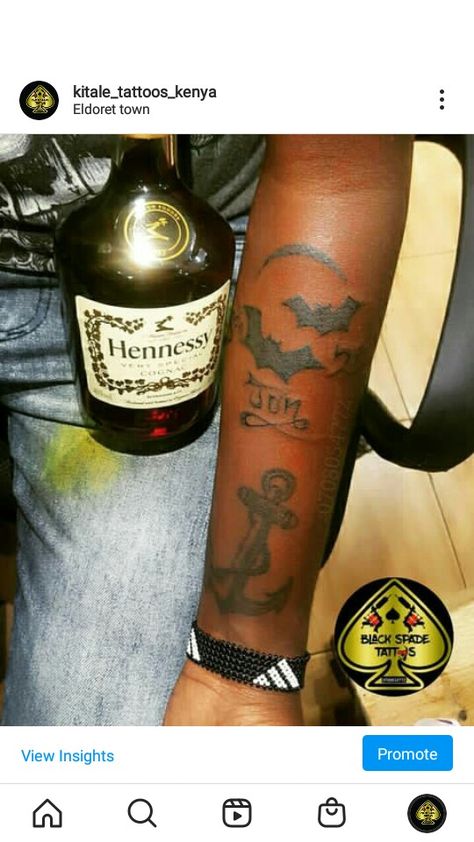 Hennessy Tattoo, Hennessy Logo, Black Spades, Pretty Nails, Tattoos, Nails, ? Logo