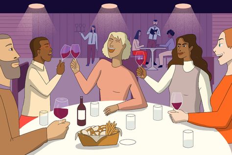 How to Throw a Dinner Party at a Restaurant: Picking the Menu & More - Thrillist Fish Jerky, Awkward Pictures, At Restaurant, Dinner Club, Holiday Dinner Party, Spicy Honey, Celebrate Good Times, Joy Ride, German Beer