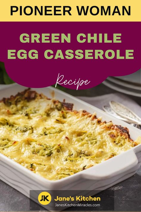 Green chile egg casserole on countertop Green Chile Egg Casserole, Green Chili Egg Casserole, Ham And Egg Casserole, Green Chili Casserole, Green Chili Enchiladas, Green Chile Recipes, Breakfast Egg Casserole, Yummy Casserole Recipes, Chile Recipes