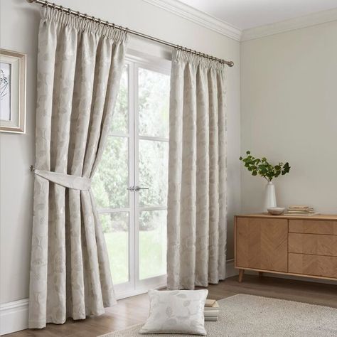 Curtina Bramford Curtains - Home Store + More Pencil Pleat Curtains, Clean Bed, Pleat Curtains, Butterfly House, Curtain Track, Fruit Tree, Pleated Curtains, Pencil Pleat, Bed Curtains