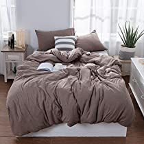 Check this deal out on Amazon Brown Duvet Covers, Girls Loft Bed, Comfy Bedroom, Brown Bed, Decor Eclectic, Bed Comforter Sets, Clothing Aesthetic, King Size Duvet, Spare Room