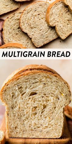 Multigrain Rolls, Sandwhich Bread, Specialty Breads, Multigrain Bread Recipe, White Sandwich Bread, Cereal Mix, Multi Grain Bread, Multigrain Bread, Wheat Bread Recipe