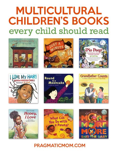 Best Multicultural Books for Kids (ages 2-12) // PragmaticMom  #ReadYourWorld #readinglist #kidlit Book Drive, Books For Preschoolers, Culture Books, Drive Book, Primary Books, Online Music Lessons, Homeschool Books, Homeschool Elementary, Diverse Books