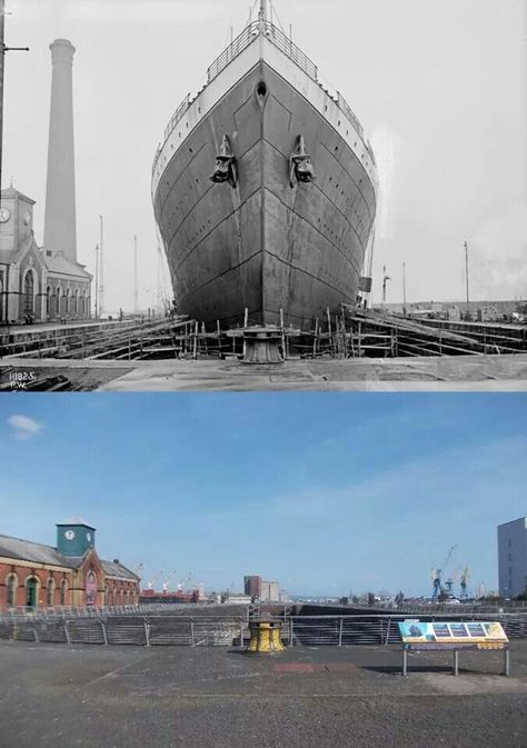 Titanic History, Navi A Vela, Titanic Ship, Somewhere In Time, Dark Images, Rms Titanic, Rare Photos, Belfast, Historical Photos