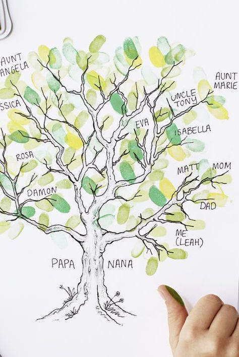 Diy Family Tree Project, Family Tree Activity, Family Tree Ideas, Tree Activities, Family Trees Diy, Family Tree For Kids, Family Tree Craft, Trees For Kids, Diy Kid Activities