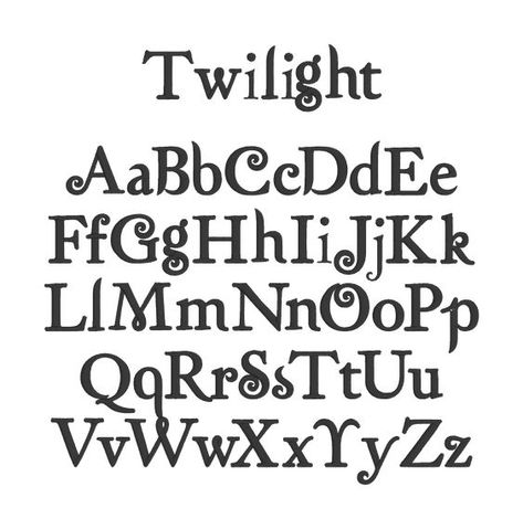 Twilight Font Font fonts #font #fonts 6.203 Twilight Font Alphabet, Fall Fonts Alphabet, Twilight Doodles, Twilight Font, Nightmare Before Christmas Font, Halloween Fonts Alphabet, Fonts Fancy, Christmas Fonts Alphabet, Numbers Tattoo