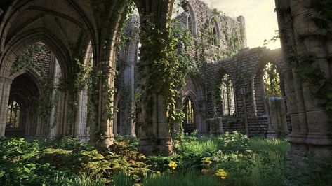 Academia Aesthetics on Twitter: "Abandoned Monastery… " Slytherin Aesthetic, Dragon Age Inquisition, The Ruins, Foto Art, Fantasy Aesthetic, High Fantasy, Breath Of The Wild, Old Building, 인물 사진