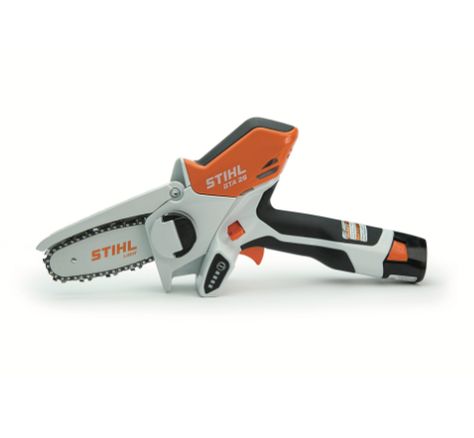 GTA 26 Product Features and Capabilities | STIHL USA Stihl Tools Storage, Mini Chainsaw Cordless, Toy Chainsaw, Stihl Tools, Chainsaw Reviews, Mini Chainsaw, Electric Chainsaw, Woodworking Power Tools, Lawn Tools