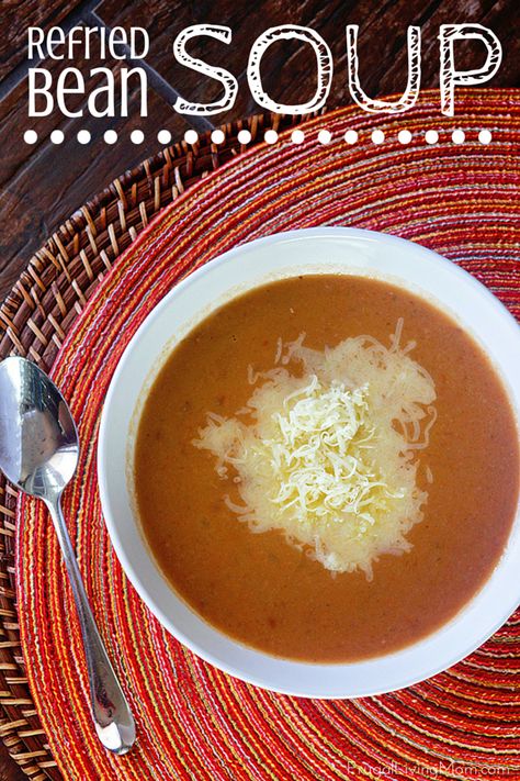 Creamy Soups For Liquid Diet, Full Liquid Diet Bariatric, Full Liquid Diet Recipes, Refried Bean Soup, Full Liquid Diet, Liquid Diet Recipes, Vsg Recipes, Comforting Meals, Soft Foods Diet