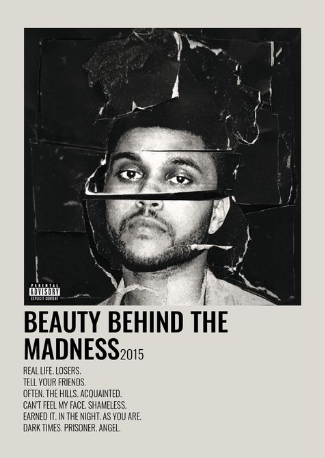 ALTERNATIVE MINIMALISTIC ALBUM POLAROID POSTER Weekend Album, The Weeknd Album Cover, The Weeknd Albums, Musica Spotify, The Weeknd Poster, Minimalist Music, Beauty Behind The Madness, Music Poster Ideas, Vintage Music Posters