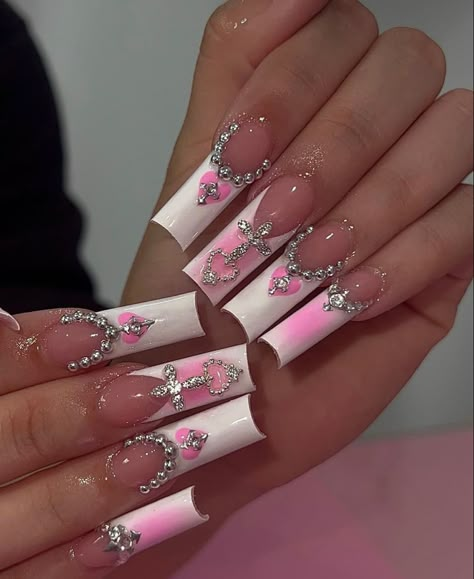 Red Nail Inspo Coffin, Nails Inspo Coffin, Inspo Background, Nails Acrylic Simple, Silver Prom Nails, Nail Ideas Prom, Nail Inspo Coffin, Nail Inspo Red, Prom Nail Ideas