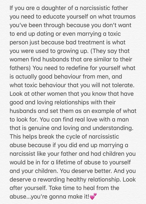 How To Heal From A Narcissistic Father, Quotes About Horrible Fathers, Narristic Father, Quotes About Narcissistic Dads, Parents Divorce Quotes Daughters, Bad Dads Daughters, Narcisstic Father Daughter, Narssasistic Father, Inconsistent Father Quotes