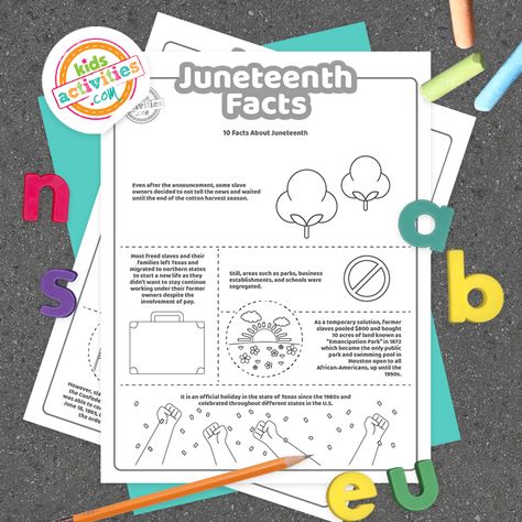 Juneteenth Facts Coloring Pages Kids Activities Blog Juneteenth Crafts For Preschoolers, Juneteenth For Preschool, Juneteenth Worksheets For Kids, Juneteenth Crafts For Kids, Juneteenth Activities For Kids, Juneteenth Activities, Juneteenth Free Printables, Juneteenth For Kids, Elsa Coloring Pages