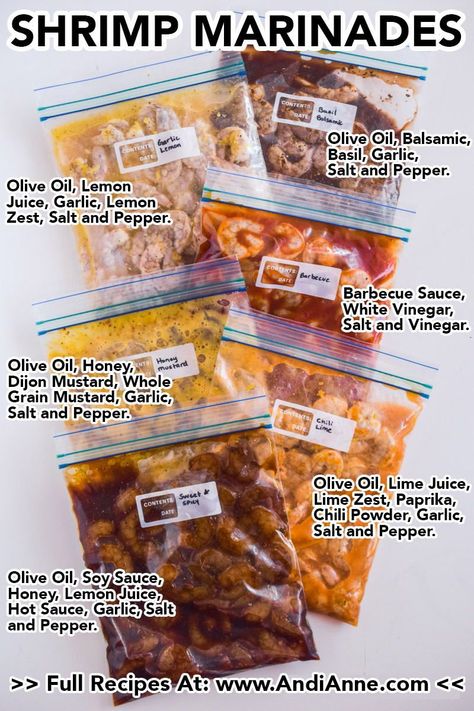 Easy Healthy Meals Recipes, Shrimp Marinade Recipes, Shrimp Marinade, Chicken Marinade Recipes, Energy Ball Recipe, Halal Food, Culinary Techniques, Easy Shrimp, Marinade Recipes