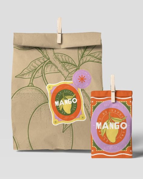 vintage, juice, sign, illustration, store, fruit, food, eat, nutrition, design, organic, retro, packaging, vector, slice, fresh, flat, garden, element, emblem, harvest, drink, diet, color, brand, branch, badge, half, advertising, health, ripe, tree, taste, symbol, sweet, shop, shape, seed, restaurant, icon, red, piece, menu, logo, leaf, background, juicy, isolated, label, texture Variety Pack Design, Boho Packaging Design, Bag Package Design, Drinks Logo Design, Earthy Packaging, Winter Branding, Colorful Packaging Design, Tropical Branding, Illustrated Packaging