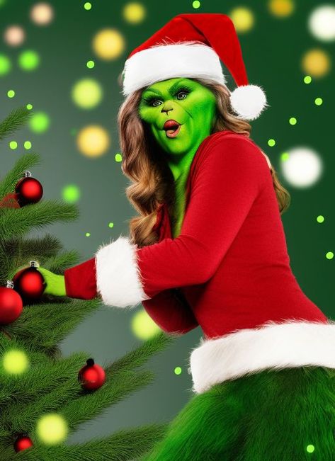 Mrs. Grinch destroying a Christmas tree, ultra definition, hyperrealistic, photorealistic, 8k . . #ai #IA #technology #inteligenciaartificial #artificialintelligence #stablediffusion #creation #digitalart #iaart #aiart #christmas #grinch Mrs Grinch, Christmas Grinch, Grinch, Christmas Tree, Technology, Christmas