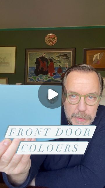 Front Door Glazing, Front Door Color Inside, Victorian Front Door Colours Farrow Ball, Farrow And Ball Bancha Front Door, Farrow And Ball Yeabridge Green, Deep Reddish Brown Farrow And Ball, Farrow And Ball Front Doors, Farrow Ball Front Door, Front Door Colors Inside