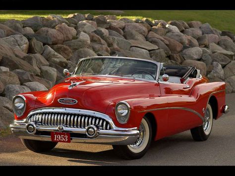 Coches Clásicos Americanos. Autos Antiguos.: Buick Skylark (1953, USA) Vintage Auto's, Buick Cars, Auto Retro, Buick Roadmaster, Gm Car, Buick Skylark, Cars Vintage, Skylark, Koenigsegg