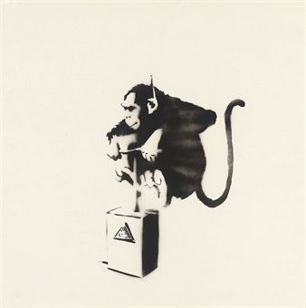 Banksy - Monkey Detonator by Eye magazine, via Flickr Meaningful Tattoos For Men, Banksy Monkey, Eye Magazine, Banksy Artwork, Black Rat, Street Art Banksy, Banksy Art, The Suburbs, Meaningful Tattoos