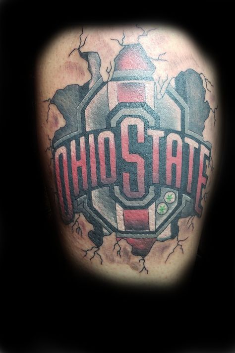 Buckeye Tattoo, Ohio Tattoos For Men, Ohio State Tattoos For Guys, Ohio State Buckeyes Tattoos, Block O Tattoo Ohio State, Ohio State Buckeyes Tattoos For Guys, Ohio State Tattoos, Ohio Tattoo, Ohio State Buckeyes Beat Michigan