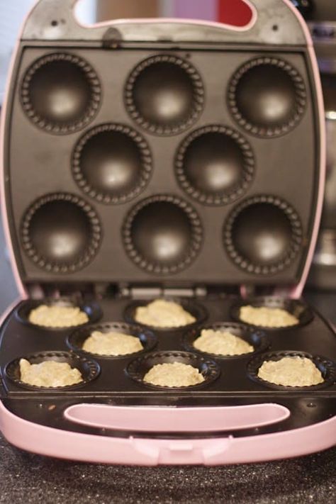 Babycakes Cupcake Maker Recipes, Cupcake Maker Recipes, Baby Cakes Maker, Babycakes Cupcake Maker, Babycakes Recipes, Chocolate Chip Banana Bread Muffins, Making Muffins, Babycakes Cake Pop Maker, Baby Cake Pops