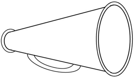 Megaphone clipart cheerleading free clipart images 3 clipartcow Cheer Clipart Free Printables, Cheerleading Decorations, Megaphone Template, Megaphone Drawing, Cheer Megaphone Drawing, Cheerleader Art, Megaphone Designs, Cheer Locker Decorations, Cheerleading Megaphones