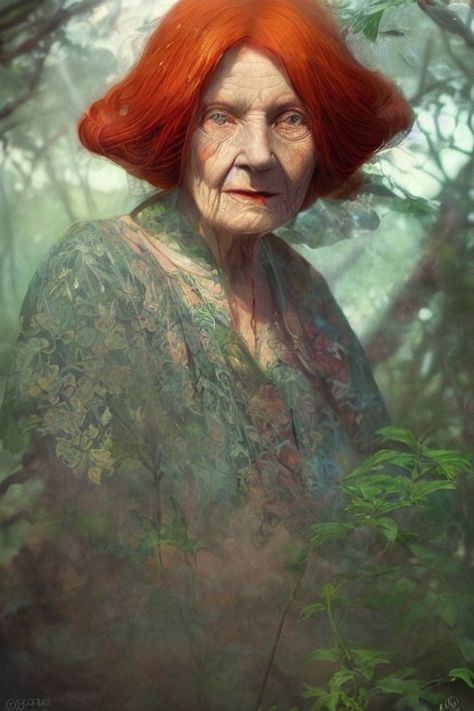 Older woman, redhead, woman by Alexandra Ekdahl and Ai Www.photosbyalexandra.com Older Woman With Red Hair, Redhead Character Art, Redhead Characters, Redhead Woman, Ginger Women, Paintings Famous, Brothers Grimm, Save File, Natural Redhead