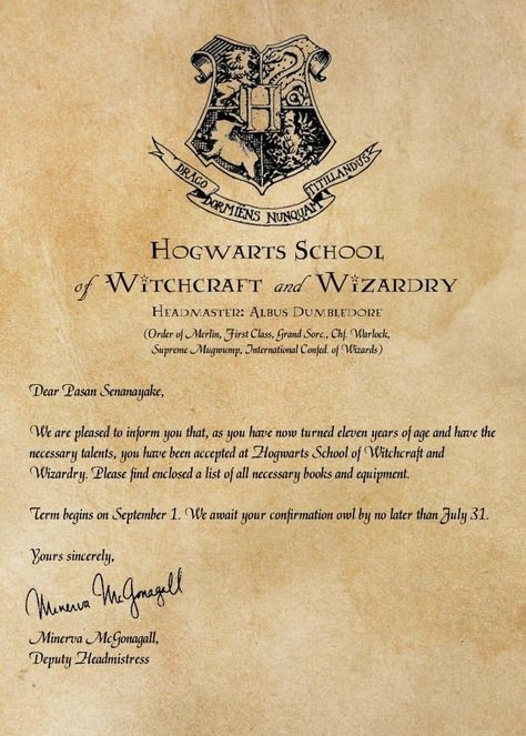 Hogwarts Acceptance Letter Template, Hogwarts Brief, Harry Potter Acceptance Letter, Poster Harry Potter, Harry Potter Invitations, Harry Potter Letter, Harry Potter Journal, Imprimibles Harry Potter, Harry Potter School