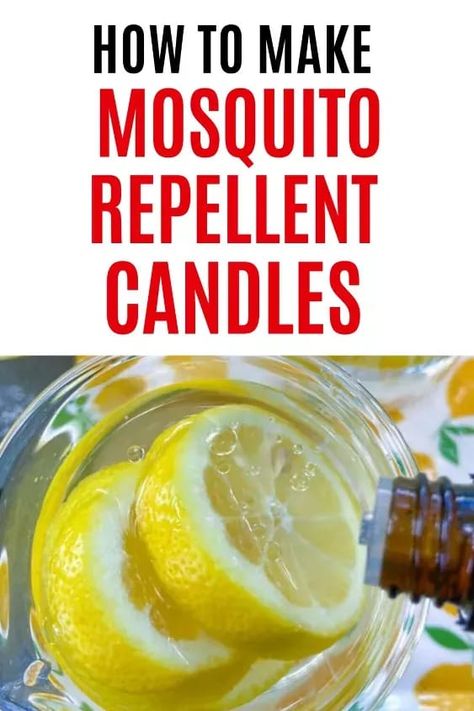 Find out mosquito repellent candle ingredients with this easy and quick DIY Mosquito Repelling Candle tutorial you can make for cheap. #gardendiy Mosquito Repellent Candles, Diy Flies Repellent, Diy Mosquito Repellent Candle, Indoor Mosquito Repellent, Candle Ingredients, Diy Coffee Candle, Repellent Diy, Diy Citronella, Mosquito Repellent Candle