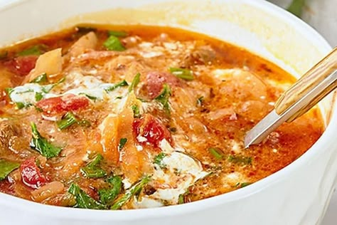 Ground Beef Mexican Taco Cabbage Soup Recipe Is a Soup Night Favorite #30secondmom Cabbage Taco Soup, Taco Cabbage Soup, Mexican Cabbage Soup Recipe, Taco Cabbage, Diet Cabbage Soup, Mexican Cabbage, Wildfit Recipes, 7up Biscuits, 7 Day Cabbage Soup Diet