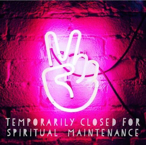 Temporarily closed for spiritual maintenance @holsworth Spiritual Maintenance Quotes, Closed For Spiritual Maintenance, Maintenance Quotes, Spiritual Maintenance, Social Media Workshop, Quiet Mind, Tarot Guide, Spoken Words, Social Media Network