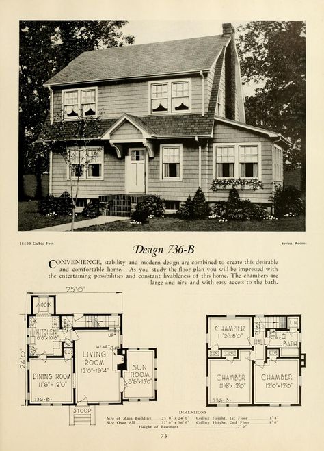 Modern homes. : National Plan Service, Inc. (Chicago, Ill.) : Free Download, Borrow, and Streaming : Internet Archive Vintage House Plans 1920s, Historical House Plans, 1920s House Plans, Vintage Floor Plans, Sims Inspiration, 1920s House, Home Financing, Vintage House Plans, Antique Home