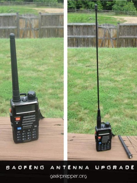 Handheld Ham Radio, Ham Radio Equipment, Ham Radio Antenna, Cb Radios, Cb Radio, Prepper Survival, Radio Antenna, Amateur Radio, Emergency Prepping