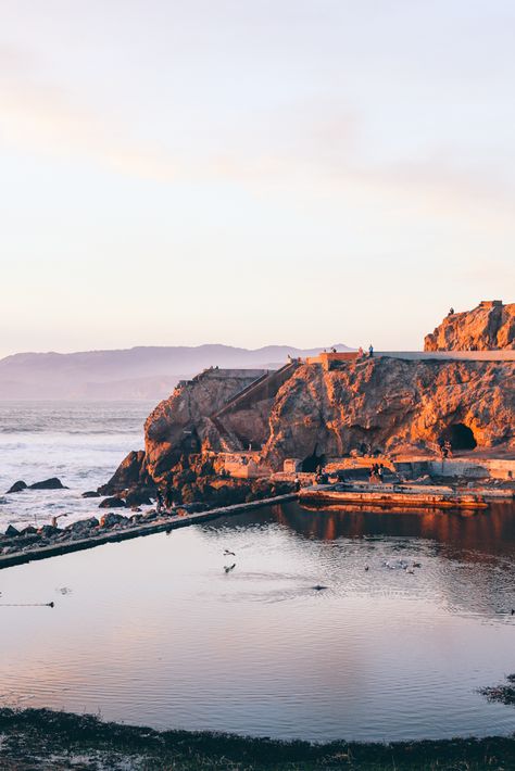 Sutro Baths Sunset Prosecco & Plaid-2 Sutro Baths San Francisco, Sutro Baths, San Francisco Photos, California Trip, San Francisco Travel, Travel Outdoors, California Dreamin', San Fran, The Fog