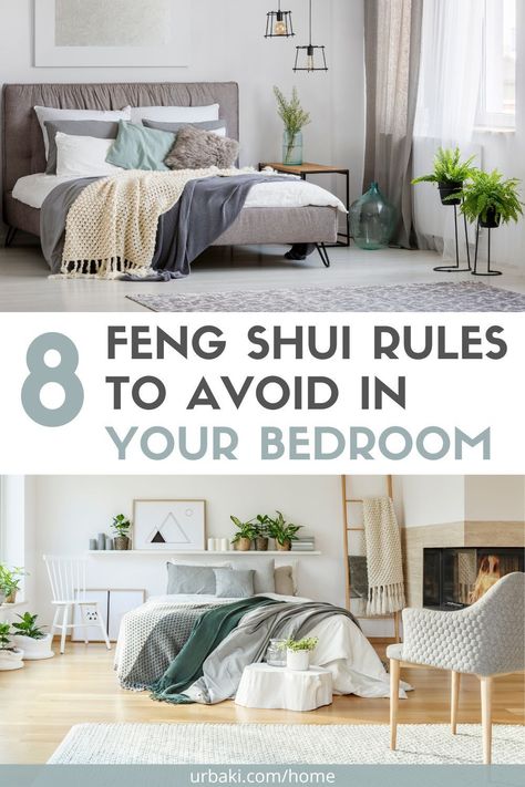 Bed Feng Shui, Feng Shui Bedroom Layout, Feng Shui Your Bedroom, Feng Shui Bedroom Tips, Zen Bedroom Ideas, Calm Room, Bedroom Ideas For Small Rooms Cozy, Restful Bedrooms, Bedroom Furniture Layout