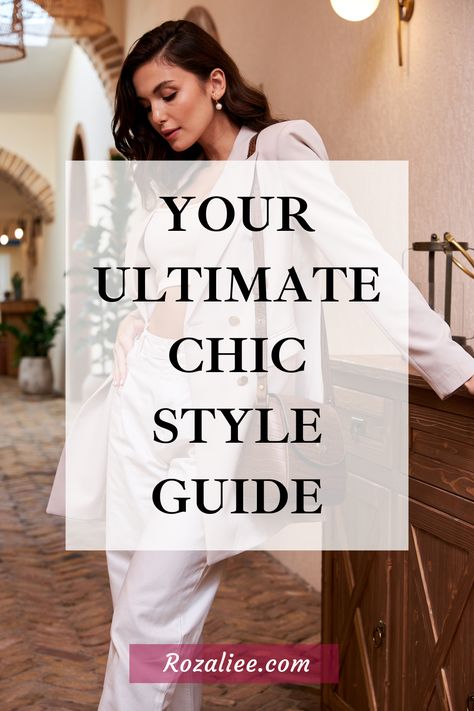 Chic Style Aesthetic, Chic Fashion Aesthetic, Asymmetrical Outfit, Chic Fashion Style, Look Expensive On A Budget, Essential Wardrobe Pieces, Personal Fashion Stylist, Chic Clothing Style, How To Look Expensive