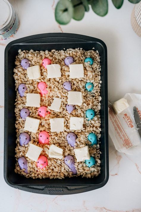 Easy Peeps Rice Krispies Treats Recipe - Tandra Nicole