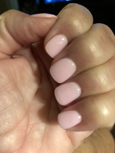 A white pink. SNS Dip Powder Oui Oui. It’s marked as 307 at my salon. Nails Sns, Stars Nails, Sns Nails Colors, Sns Nails, Dip Nails, Nails Winter, Basic Nails, Gel Nail Colors, Ideas Nails