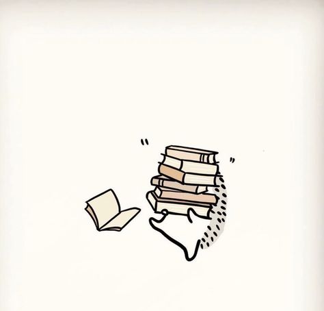 Book Worm Doodle, Cute Book Drawing, Book Drawing Simple, Books Doodle, Book Doodles, Library Drawing, Book Lover Tattoo, Book Doodle, Simple Line Tattoo