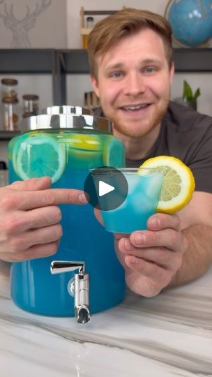 109K views · 1.6K reactions | Blue Starburst Lemonade Jungle Juice! | Timthetankofficial Blue Jungle Juice Recipe, Blue Alcoholic Drinks For A Party, Lemonade Jungle Juice, Summertime Alcoholic Drinks, Alcoholic Jungle Juice, Best Jungle Juice Recipe, Blue Alcoholic Drinks, Starburst Drink, Party Punch Alcohol