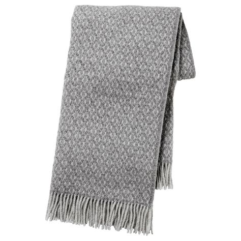 GRÅFIBBLA Throw, gray, 59x79" Made of pure new wool. The throw is soft to the touch and durable. Grey Bed Throw, Decorating Mood Board, Living Room Ikea, Ikea Inspo, Home Decor Victorian, Comfy House, Victorian Interior Design, Victorian Boho, Grey Bed