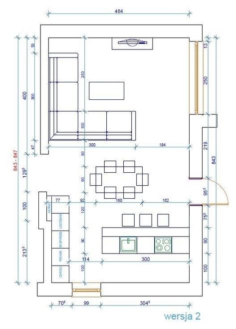 2d Floor Plan, Architecture Drawing Plan, Kitchen Layout Plans, Interior Architecture Drawing, Modern Villa Design, House Floor Design, Interior Design Sketches, Modern Kitchen Interiors, Model House Plan