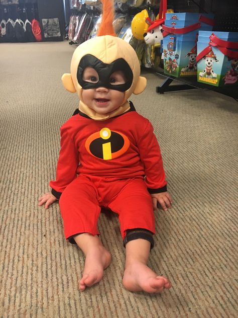 Baby jack jack Incredibles costume   www.spirtofhalloween.ca Jack Jack Incredibles, Incredibles Costume, Jack Jack, Jack And Jack, Spectacles, Round Sunglasses, Sleep Eye Mask, Halloween Costumes, Snapchat