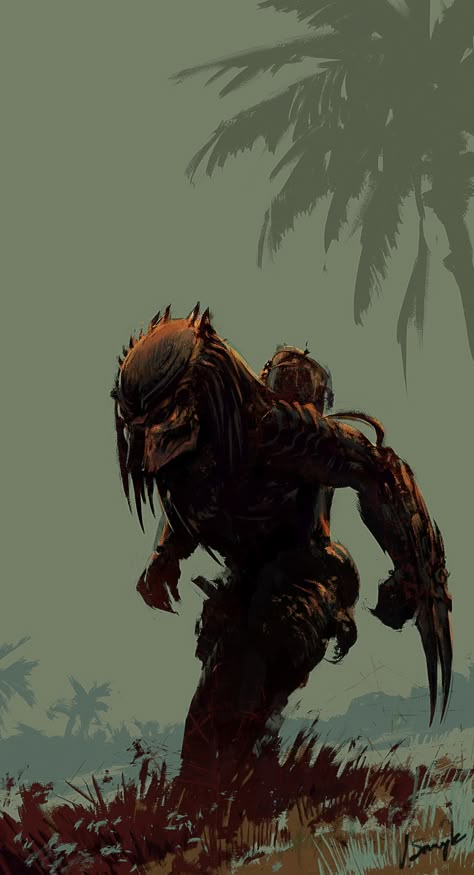 Predator Artwork, Predator Alien Art, Predator Movie, Arte Alien, Horror Artwork, Alien Concept, Alien Vs Predator, Alien Races, Alien Concept Art