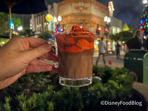 REVIEW: Where To Find The BEST Hot Chocolate at Jollywood Nights In Disney World | the disney food blog Pimento Cheese Dip, Roasted Eggplant Dip, Tree Cookies, Fermented Vegetables, Sandwich Fillings, Christmas Tree Cookies, Roast Eggplant, Vanilla Cookies, Disney Food Blog