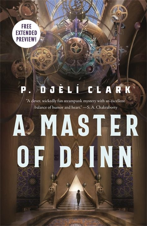 A Master of Djinn Sneak Peek by P. Djeli Clark A Master Of Djinn, Mythology Books, Fantasy Reads, Speculative Fiction, Fantasy Story, Fantasy Novel, Fantasy Novels, First Novel, Book Awards