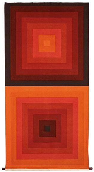 Artworks of Verner Panton (Danish, 1926 - 1998) 70s Textiles, Verner Panton, Orange Aesthetic, Motif Vintage, Design Textile, Retro Wallpaper, Vintage Orange, Mid Century Modern Art, Brutalism